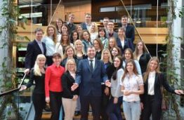 Iš Europos Parlamento studentai parsivežė neišdildomus įspūdžius