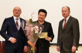Kauno miesto mokslininko premijos konkurso laureatė KTU profesorė Palmira Jucevičienė