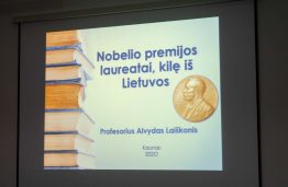 Ketvirtajame Frankofonijos mėnesio renginyje – apie Nobelio premijos laureatus, kilusius iš Lietuvos ir paties Alfredo Nobelio indėlį visuomenei bei jo įsteigtą premiją