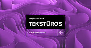 Rašymo konkursas „Tekstūros“