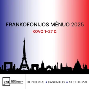 Frankofonijos mėnuo 2025 kovo 1–27 dienomis.