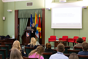 Aleksandra Łuczak, LTech2025 konferencijoje