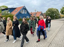 walking in Nida