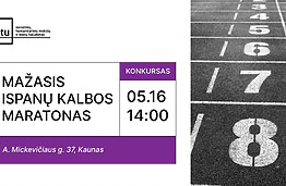 Ispanų kalbos maratonas subūrė jaunuosius kalbos entuziastus