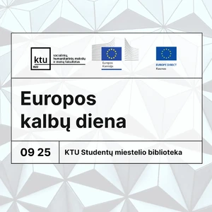 EUROPOS KALBŲ DIENA 2025