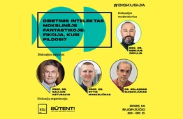 KTU x „Būtent!“ | Dirbtinis intelektas mokslinėje fantastikoje: fikcija, kuri pildosi?