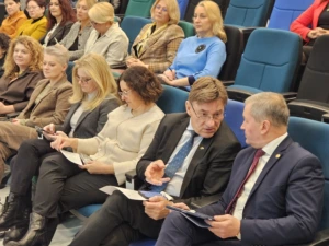 Akimirka iš konferencijos