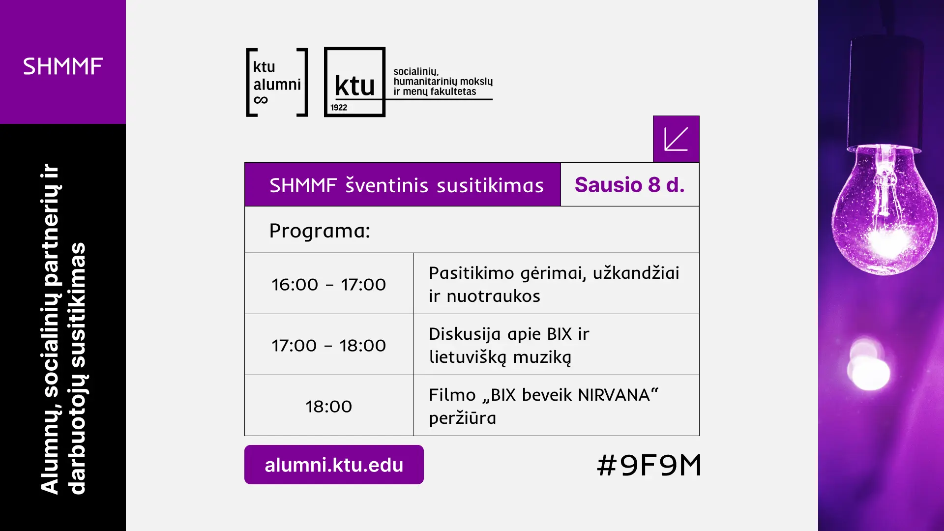 Šventinio susitikimo programa