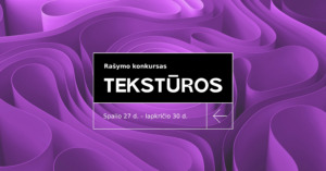 Rašymo konkursas „Tekstūros“