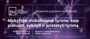 Mokytojai moksliniame tyrime: kaip planuoti, vykdyti ir pristatyti tyrimą
